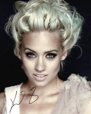 Kimberly Wyatt Autograph Photo Signed