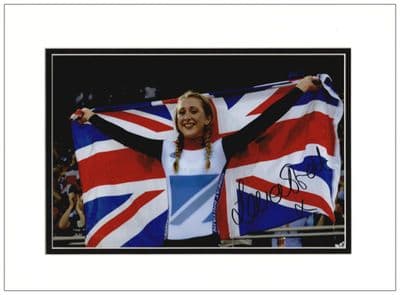 Laura Trott Autograph Photo