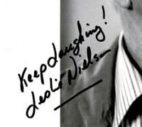 Leslie Nielsen Autograph Signed Photo - Naked Gun