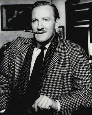 Leslie Phillips Autograph Photo Signed