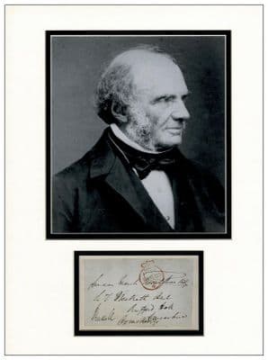 Lord John Russell Autograph