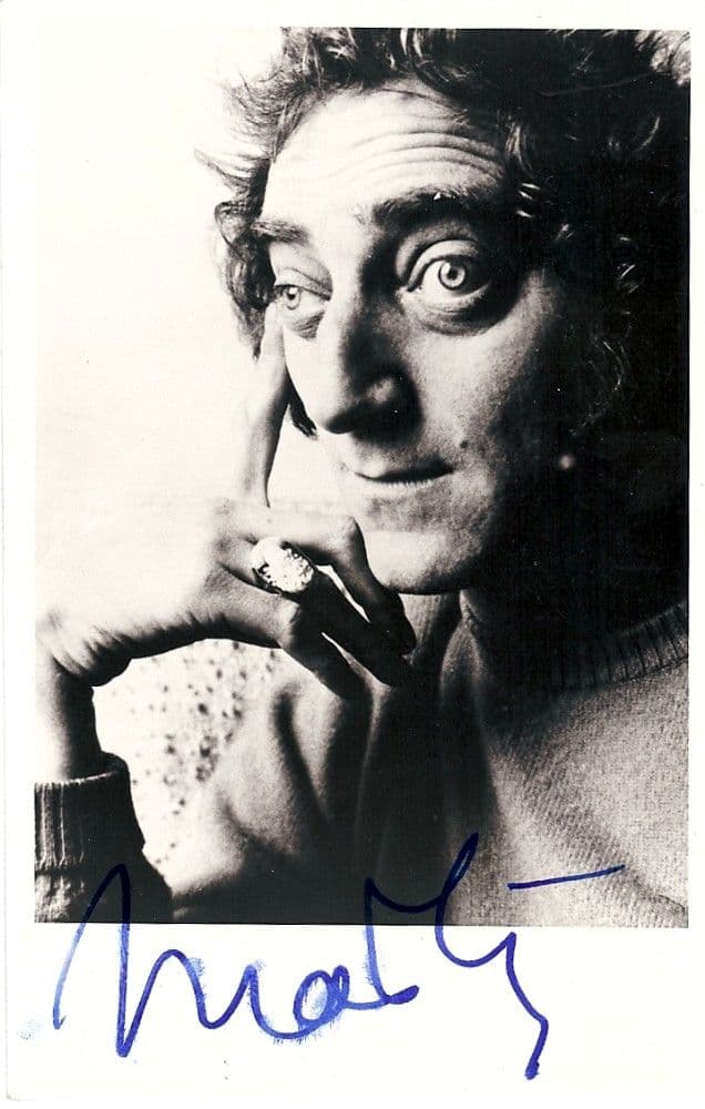 Marty Feldman Autograph Signed Photo