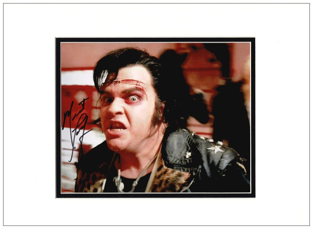 Meat Loaf Autograph Signed Photo Rocky Horror