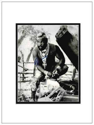 Mr T Signed Photo - The A-Team