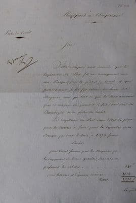 Napoleon Bonaparte Autograph Document Signed