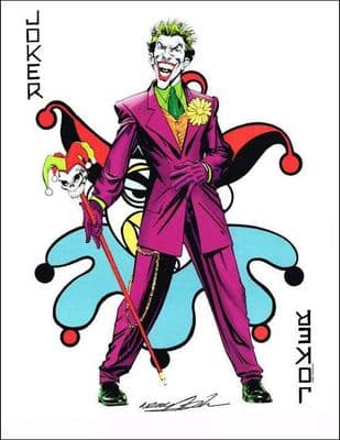 Neal Adams Autograph Signed Photo - The Joker