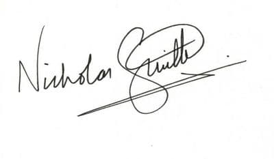 Nicholas Smith Autograph Display - Are You Being Served?