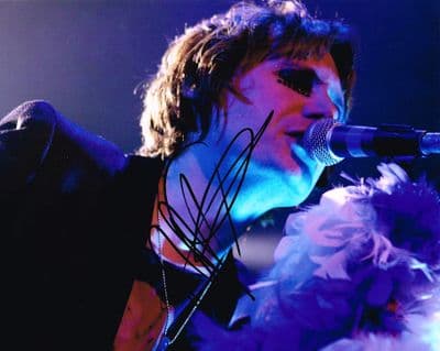 Nicky Wire Autograph Signed Photo - Manic Street Preachers