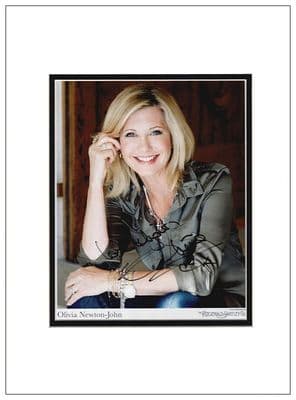 Olivia Newton-John Autograph Signed Photo - Grease