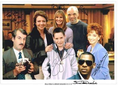 Only Fools & Horses Autograph Photo Signed