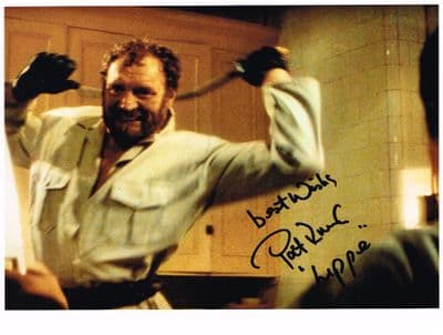 Pat Roach Autograph Signed Photo - Lippe
