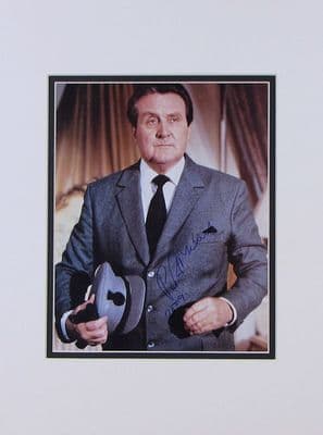 Patrick Macnee Autograph Signed Photo - Sir Godfrey Tibbett