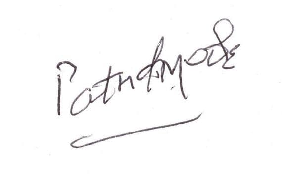 Patrick Moore Autograph Display