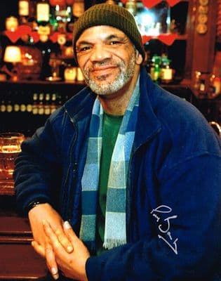 Paul Barber Autograph Signed Photo - Denzil