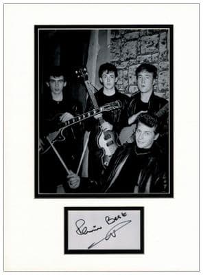 Pete Best The Beatles Autograph Display