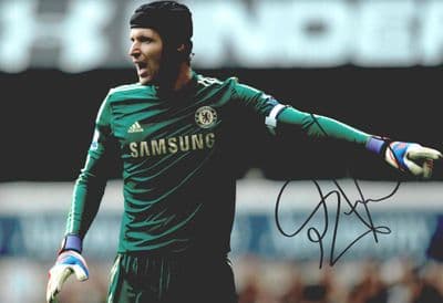 Peter Cech Autograph Signed Photo - Chelsea