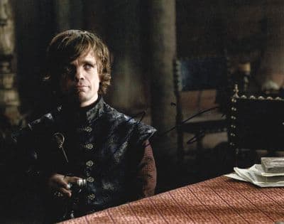 Peter Dinklage Autograph Photo - Tyrion Lannister