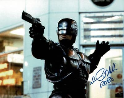 Peter Weller Autograph Signed Photo - RoboCop