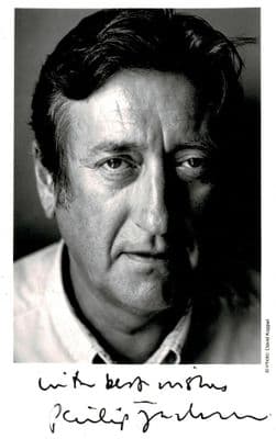 Philip Jackson Autograph Photo - Japp in Poirot