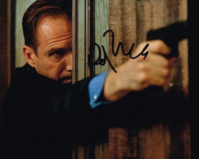 Ralph Fiennes Autograph Signed Photo - Skyfall