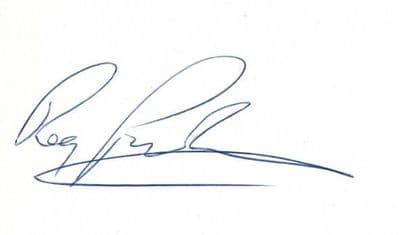 Reg Presley  Autograph - The Troggs