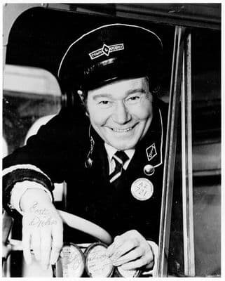 Reg Varney Autograph Signed Photo - On The Buses