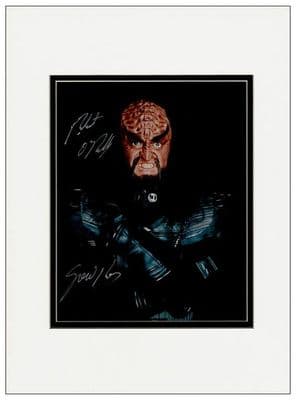 Robert O'Reilly Autograph Signed Photo - Star Trek: The Next Generation