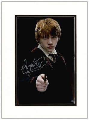 Rupert Grint Autograph Signed Photo - Ron Weasley