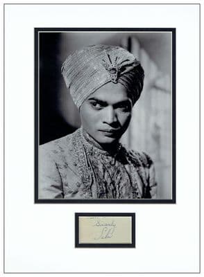 Sabu Autograph Signed