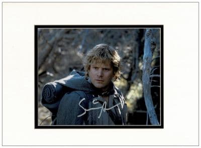 Sean Astin Autograph Signed Photo - Samwise Gamgee