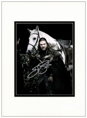 Sean Bean Autograph Photo - Game Of Thrones
