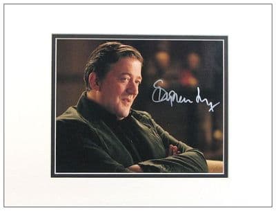 Stephen Fry Autograph Signed Photo