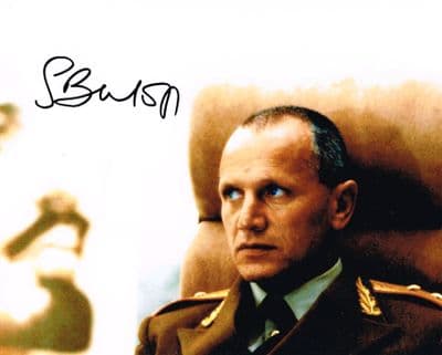 Steven Berkoff Autograph Signed Photo - Octopussy