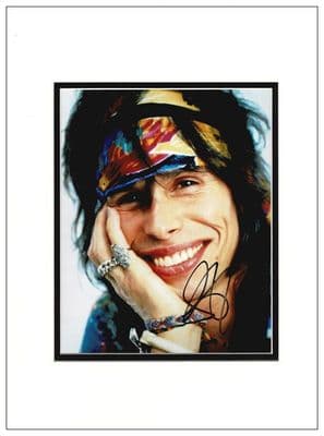 Steven Tyler Autograph Signed Photo - Aerosmith