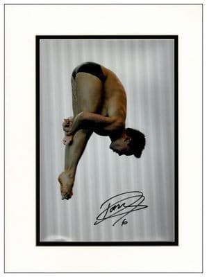 Tom Daley Autograph Photo - Olympic Champion
