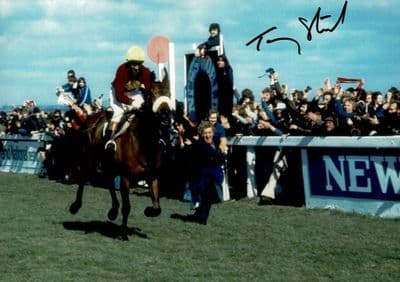 Tommy Stack Autograph Signed Photo - Red Rum