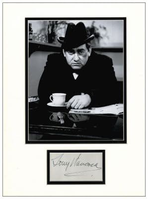 Tony Hancock Autograph Display