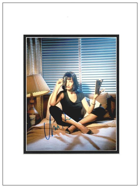 Uma Thurman Autograph Signed Photo - Pulp Fiction