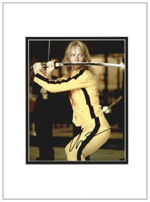 Uma Thurman Signed Photo - Kill Bill
