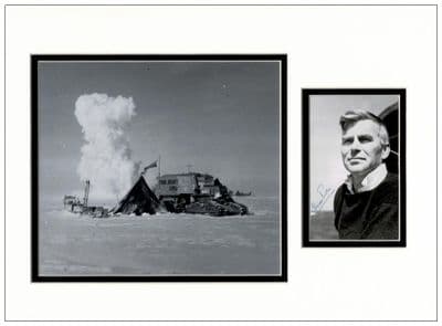 Vivian Fuchs Autograph Signed Display