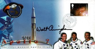 Walt Cunningham Autograph Cover - Apollo 7