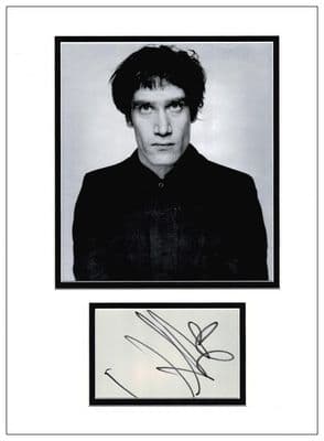 Wilko Johnson Autograph Display - Dr Feelgood