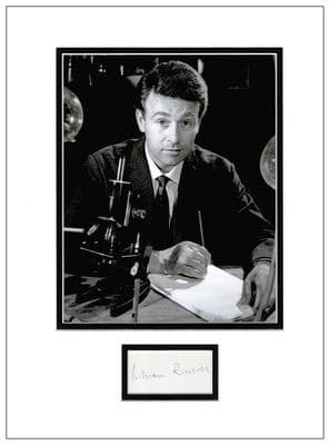 William Russell Autograph Display - Doctor Who