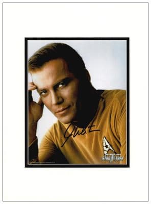William Shatner Autograph Signed Photo