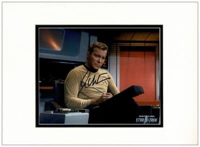 William Shatner Signed Photo - Star Trek