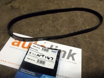 Air conditioning a/c belt, Toyota IQ 1.0 & 1.3, 4PK840