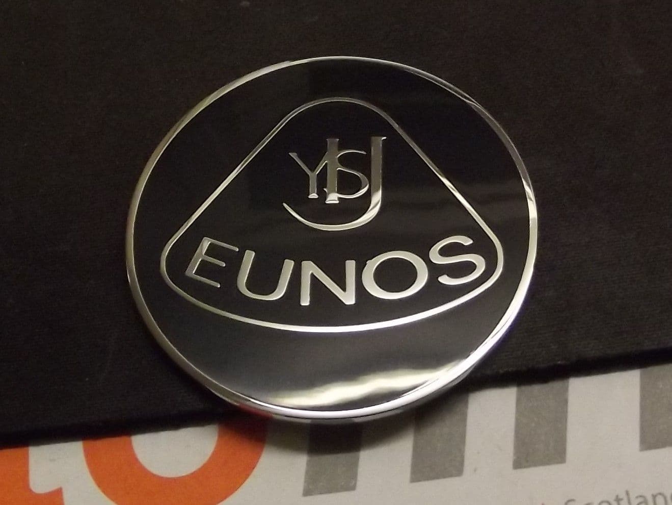 eunos ロゴ 新品未使用 箱あり EUNOS ユーノス ロゴ入り ネイビー