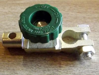 Battery terminal cut off isolator switch, Mazda MX-5 mk1 & mk2