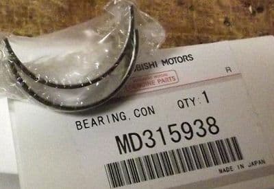 Bearings, big end, Mitsubishi Pajero Jr, MD315938