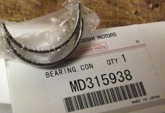 Bearings, big end, Mitsubishi Pajero Jr, MD315938